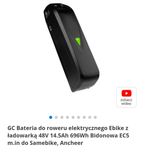 Bateria bidonowa Ebike do roweru Green Cell 48V , 14.5Ah , 696Wh, XT60