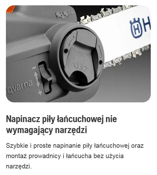 Piła Akumulatorowa Pilarka Łańcuchowa Husqvarna 120I /Zestaw/