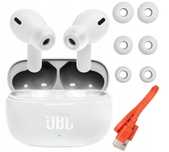 JBL SŁUCHAWKI bezprzewodowe douszne bluetooth wygodne 200 TWS