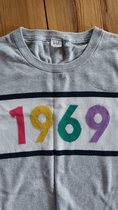 Sweter damski Gap szary