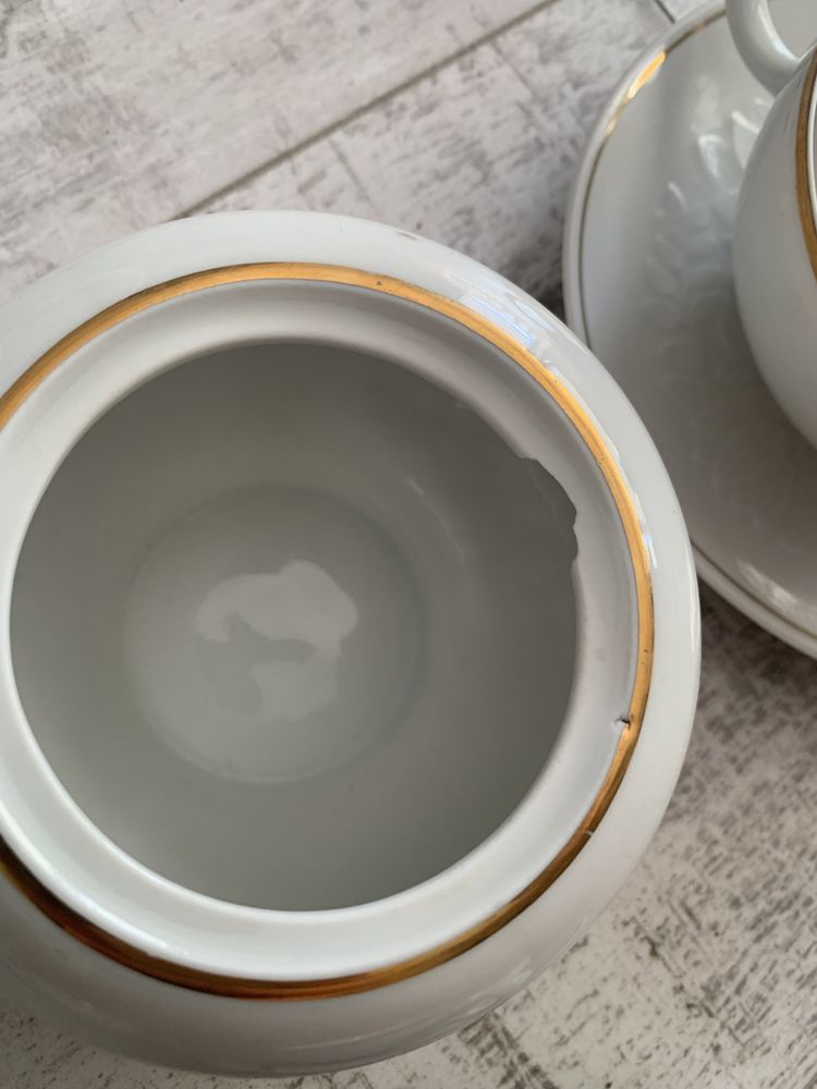 Zestaw do herbaty porcelanowy Freiberger