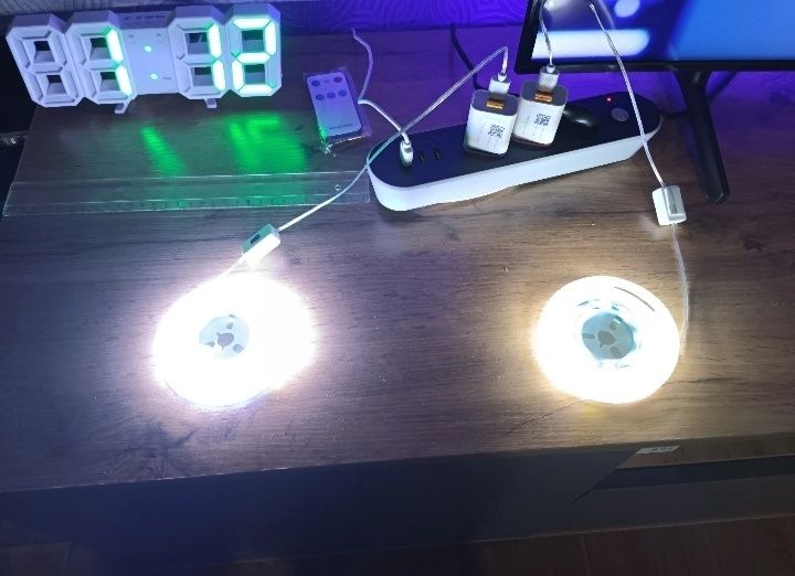 Датчик руху, Led 2m usb стрічка, кухня, освітлення