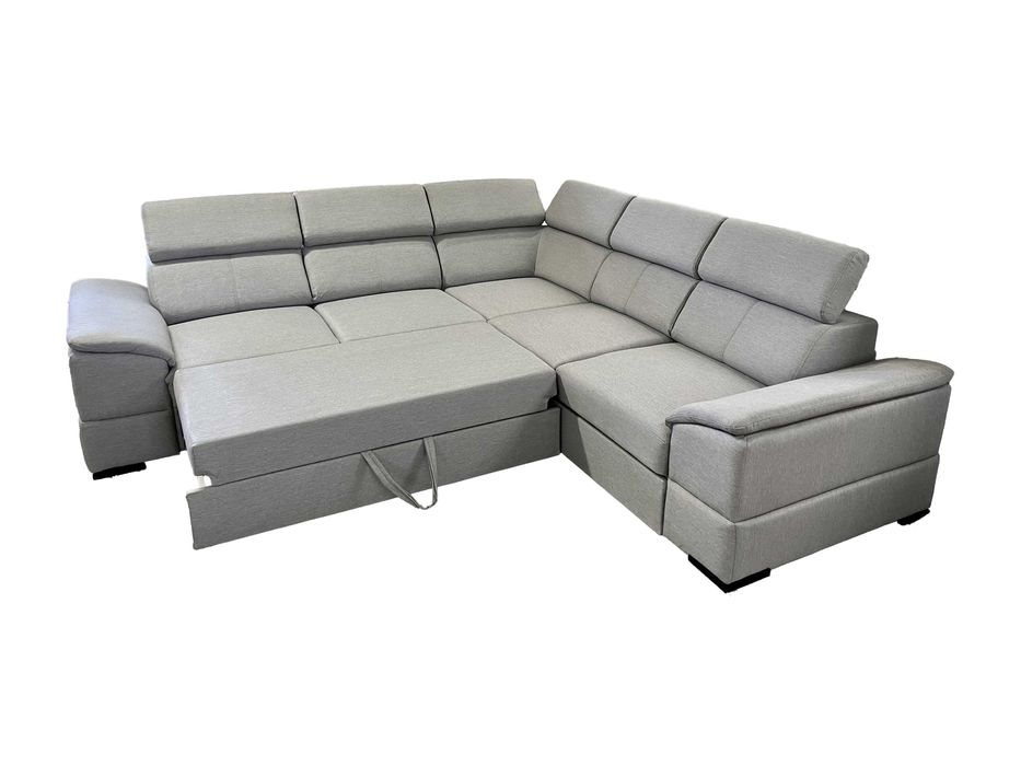 Duży narożnik rozkładany JOY 2R2 salon , funkcja spania Dostawa