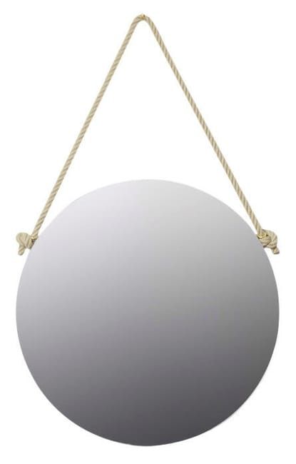 Espelho redondo com corda 60cm