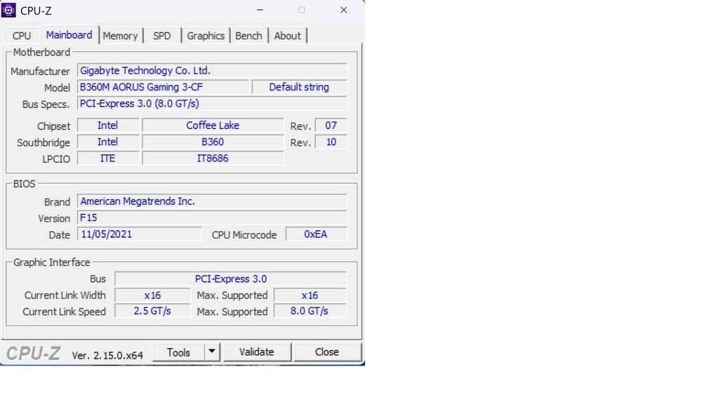 I5 8400+ B360M AORUS Gaming 3+16GB RAM+ SSD