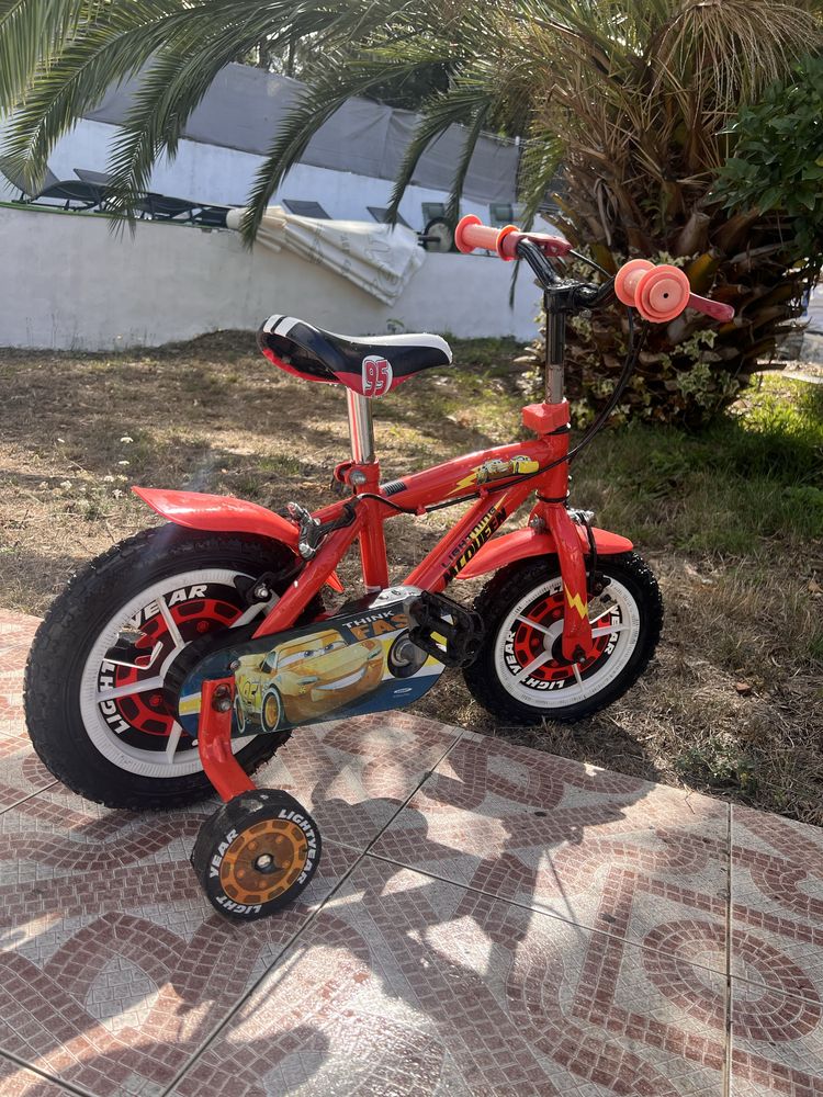 Bicicleta fasica mcqueen