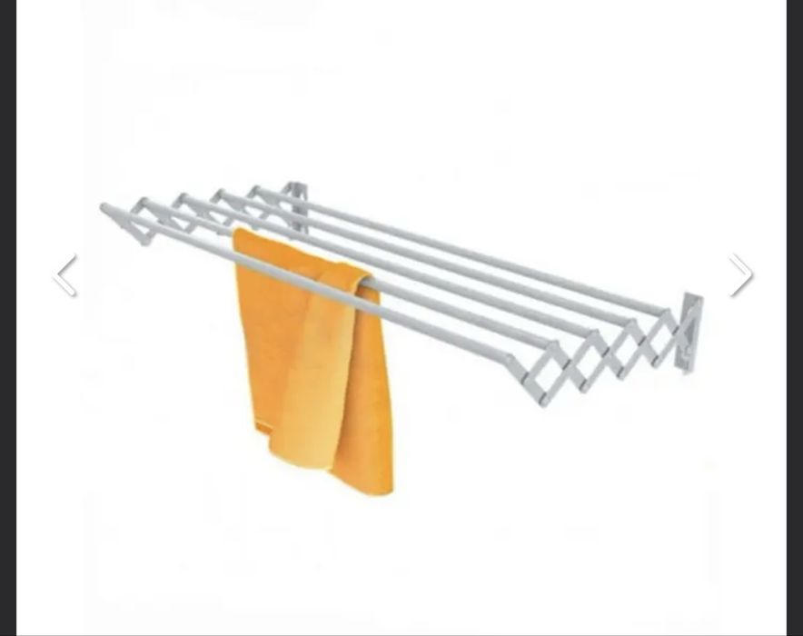 Сушарка для одягу настінна розсувна (80*70*26.5)