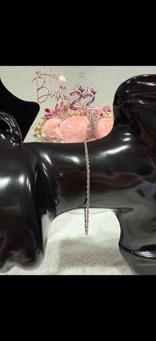 Łańcuszek bransoletka zawieszka wisiorek pierścionek srebro złoto