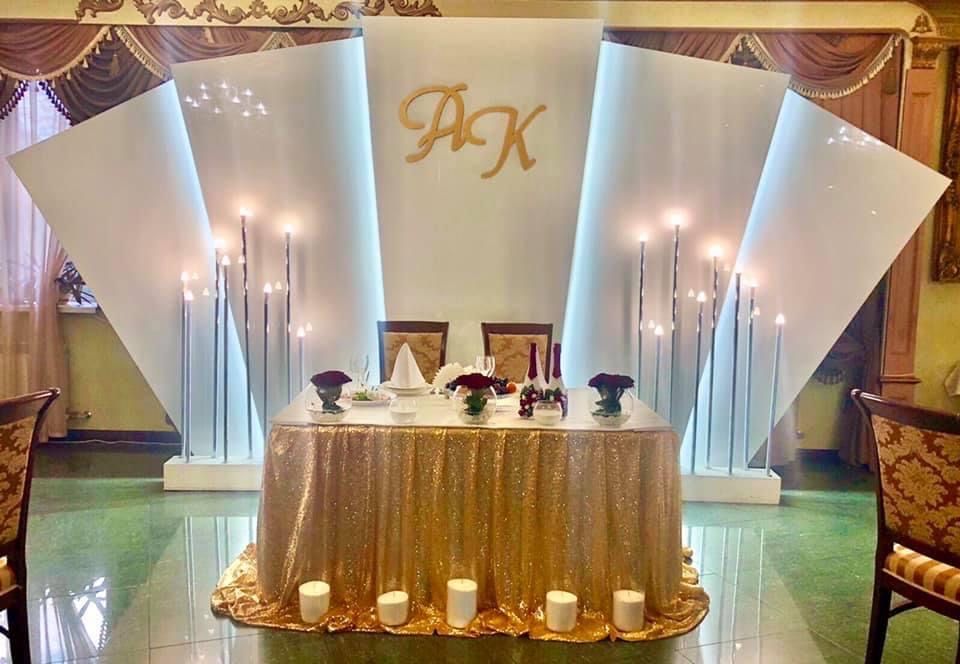 Президія молодих. Оформлення весілля під ключ і т. д.