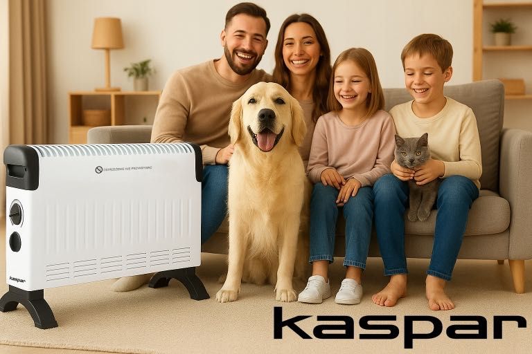 Grzejnik Eletkryczny Konwektorowy Energooszczędny Termostat 2000w fv