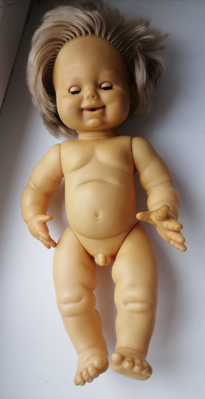 Кукла Schildkrot черепашка мальчик лялька анатомическая гдр винтажная
