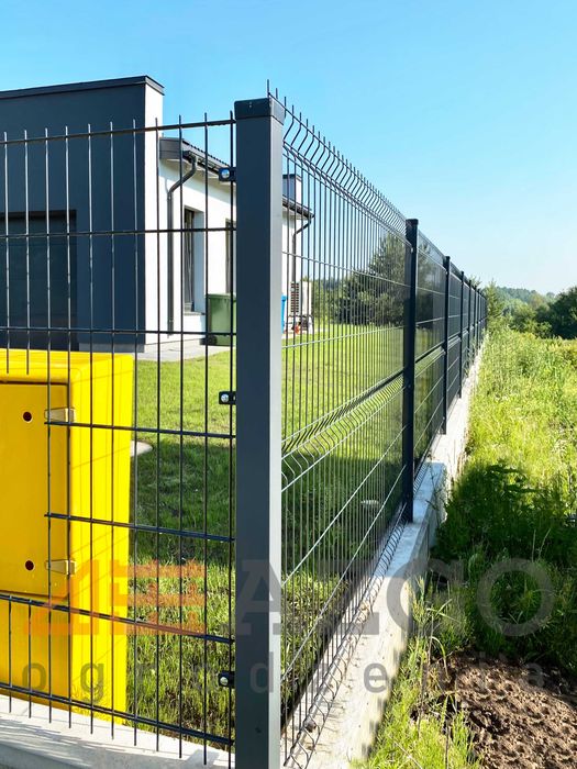 Obejma słupka do paneli ogrodzenia łączniki paneli siatki 3D