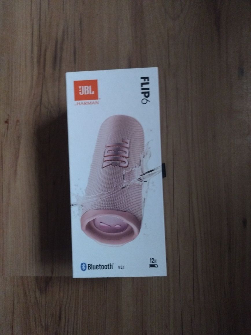 JBL Flip 6 różowy - nowy