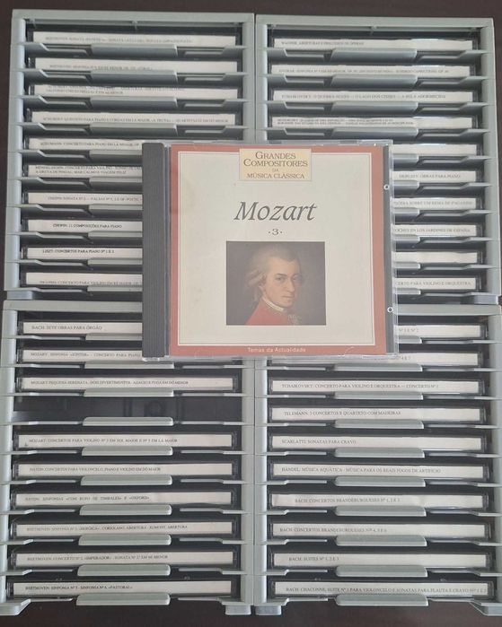Música clássica grandes compositores (coleção de 40 DVDs)