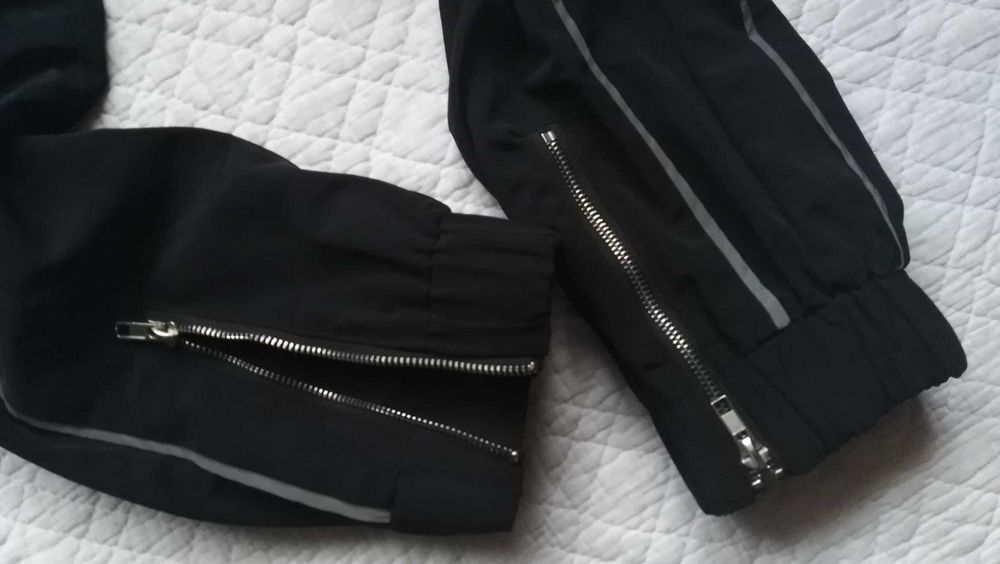 MANNACE mirro trucksuit cargo spodnie męskie odblaskowe XS