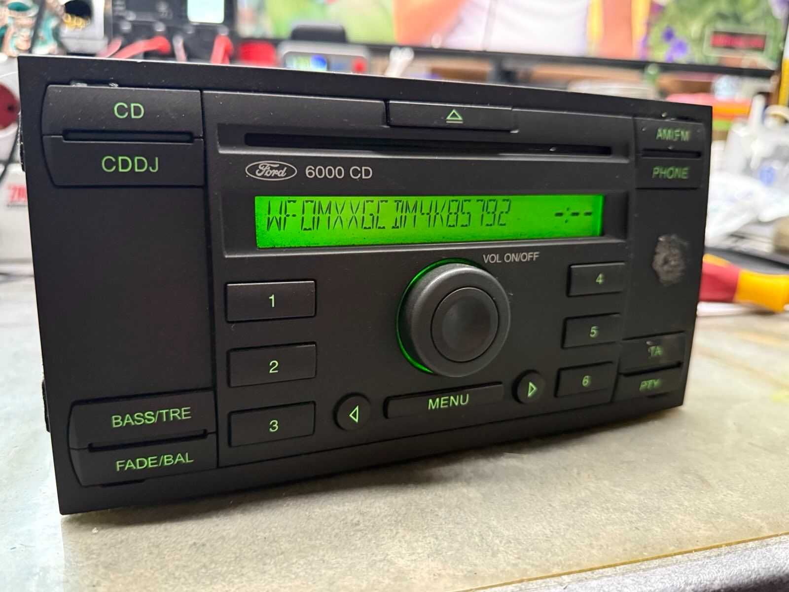 Fabryczne Radio Ford 6000CD