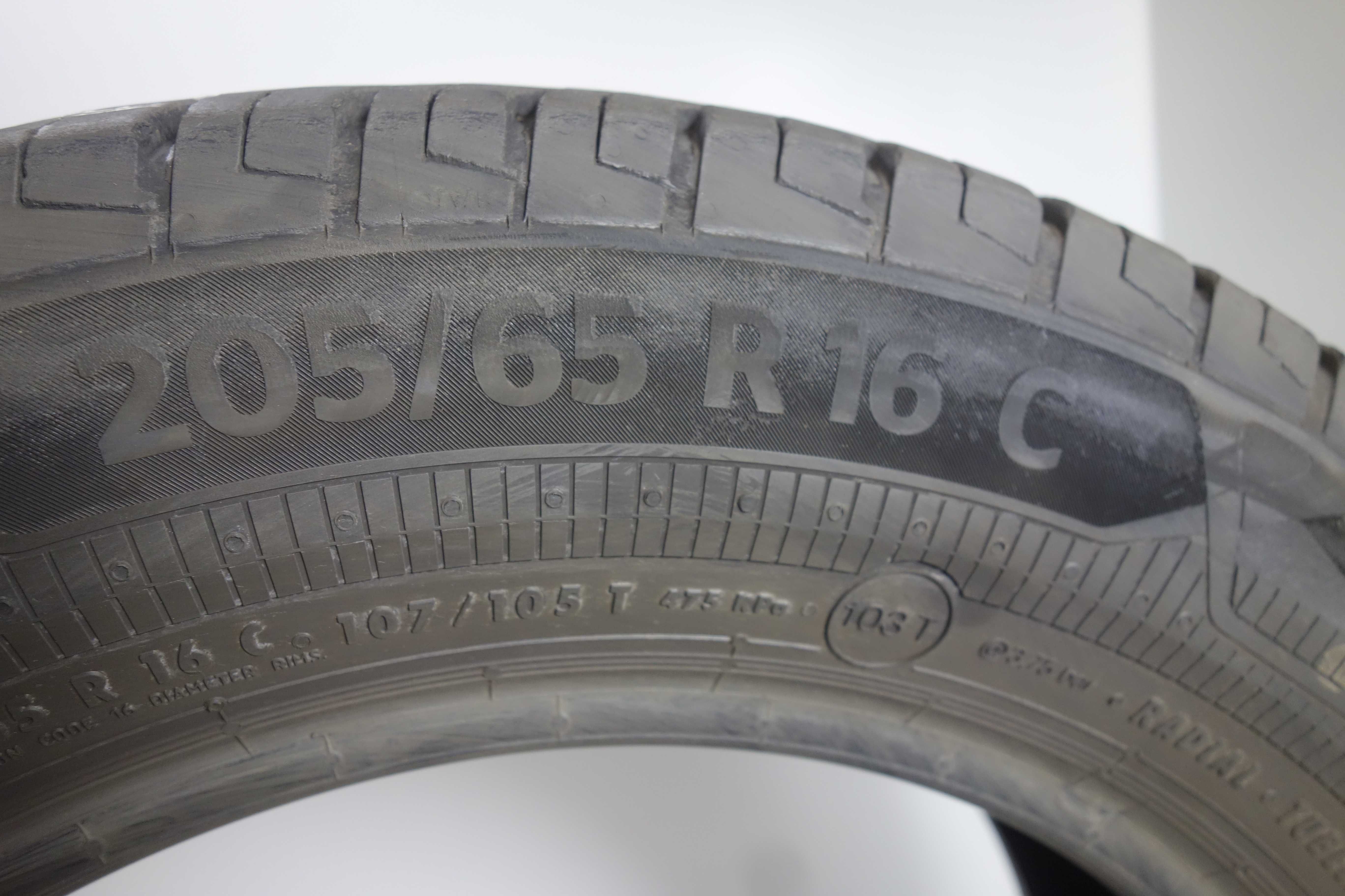 Opony letnie 205/65/16C - CONTINENTAL Van Contact Eco