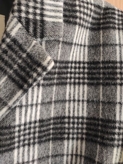 Marynarka z kaszmiru motyw krata 40/L