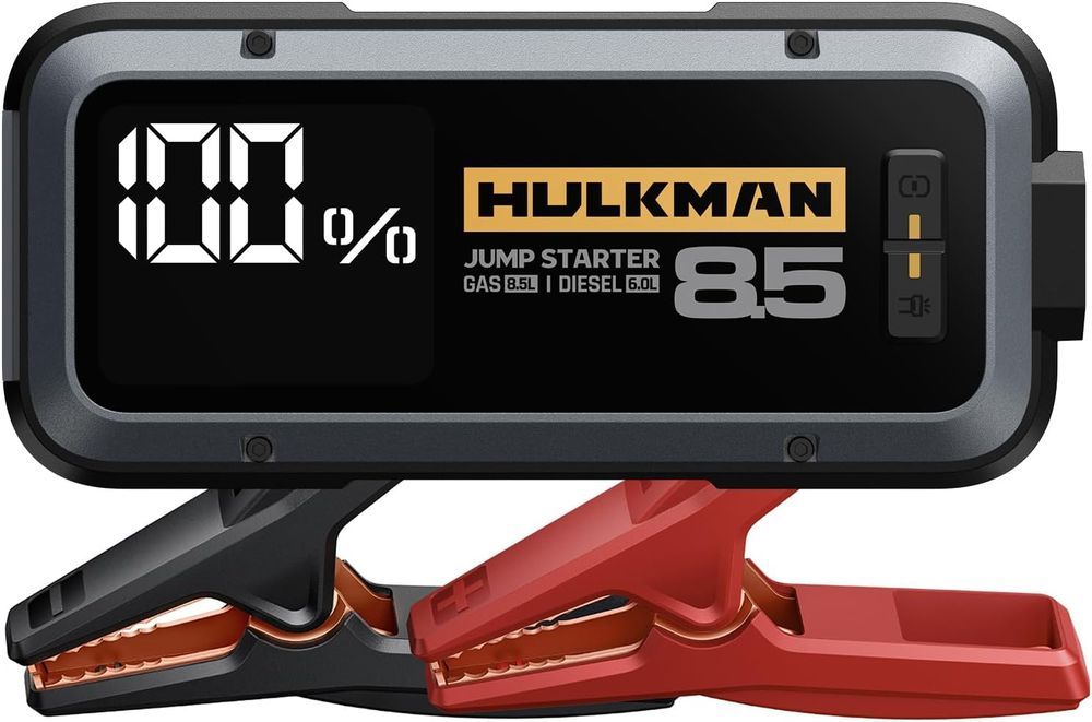 HULKMAN Alpha 85 Powerbank 20000mAh Starter do 8,5L Benzyny 6L Diesla