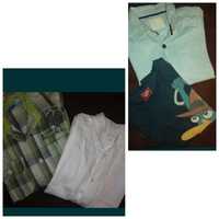 Camisa NKY, camisa Gocoo 4/5 e Conjunto camisa Zara + t-shirt Disney 4