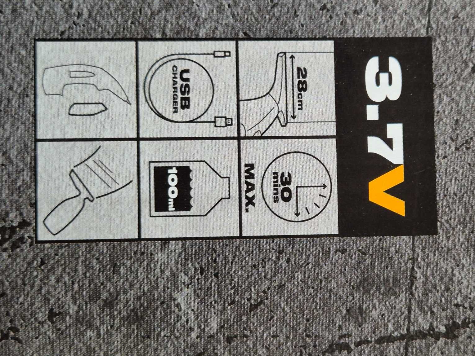 Akumulatorowa myjka do okien TITAN TTS799VAC 28cm