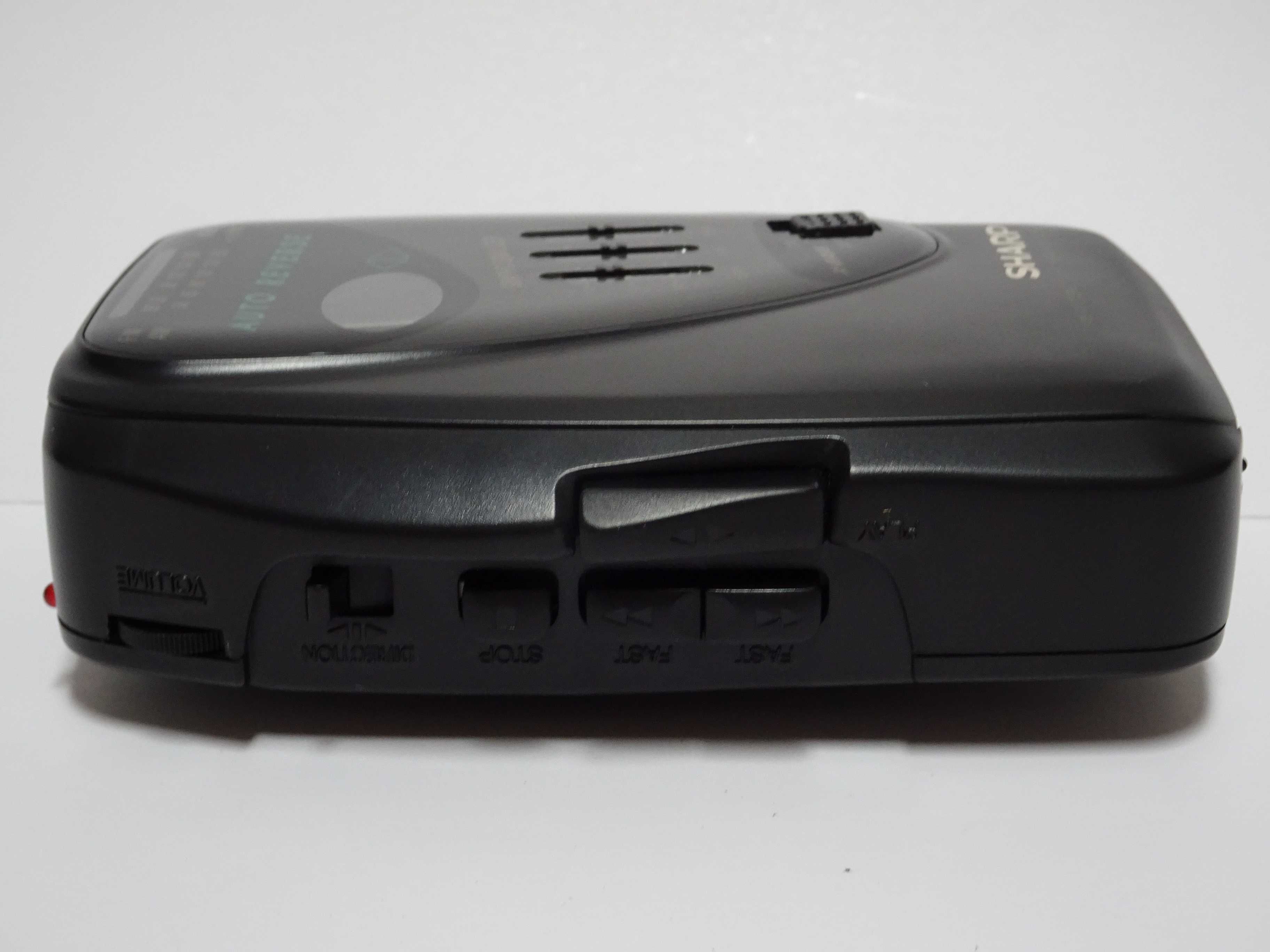 NOWY Walkman SHARP JC-526X(BK) RADIO/AR/EQ Odtwarzacz Kasetowy - 1998r