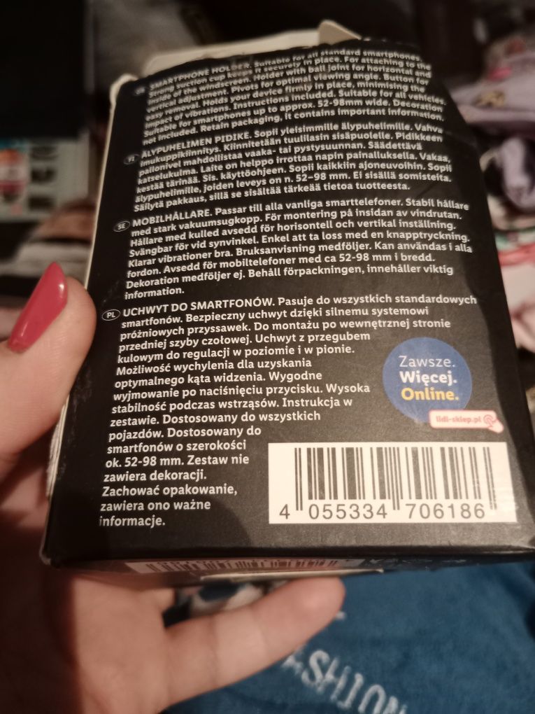 Uchwyt do smartfonów