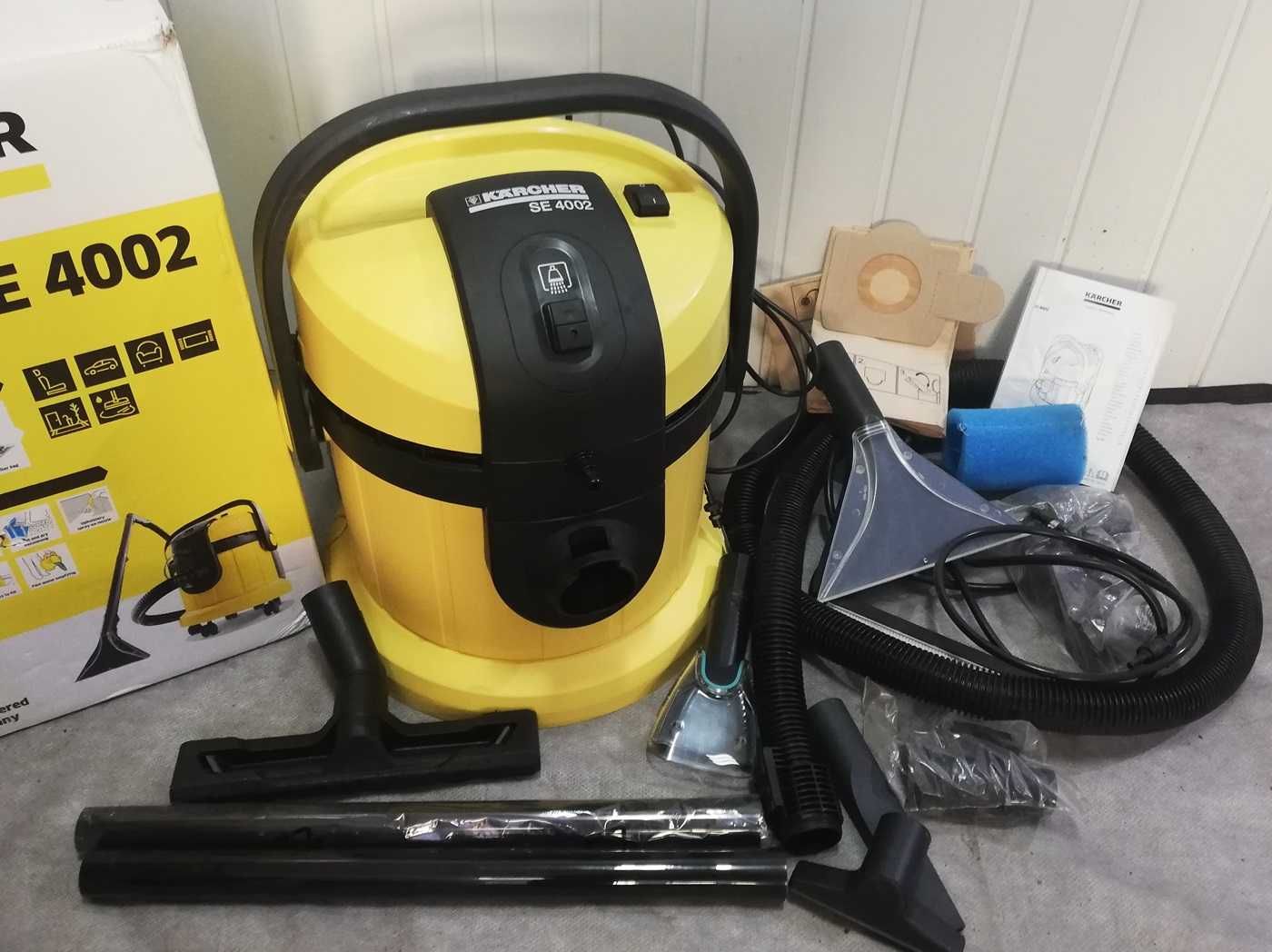 odkurzacz piorący Karcher 4002 full komplet