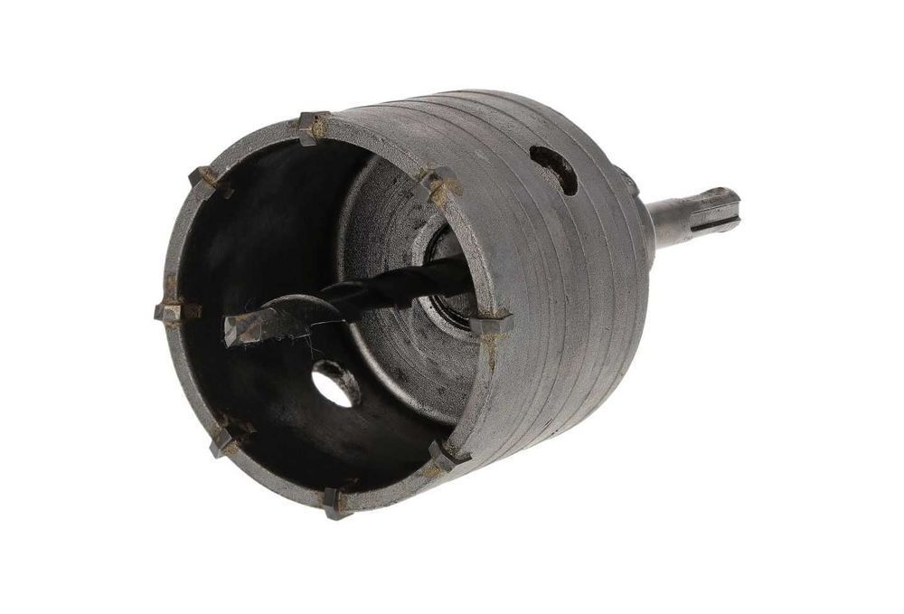 Otwornica koronka 80mm z adapterem i wiertłem