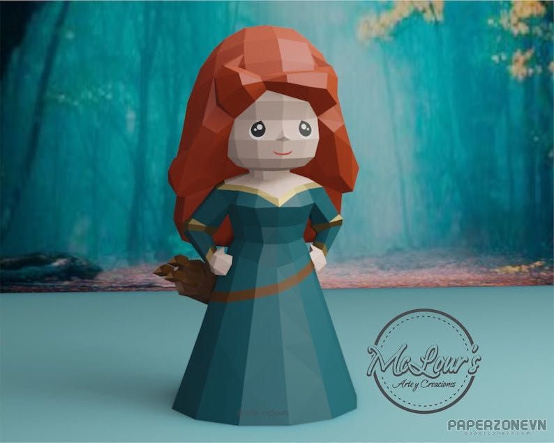 Papercraft Princesas Disney