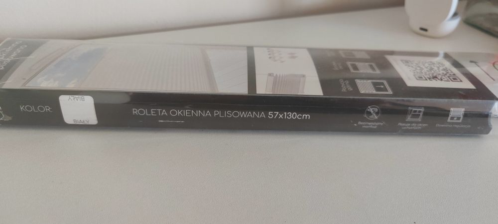 Roleta okienna pilsowana 57x130cm