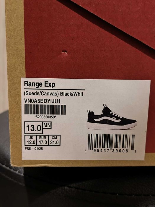 Buty Vans Range Exp rozm. 47