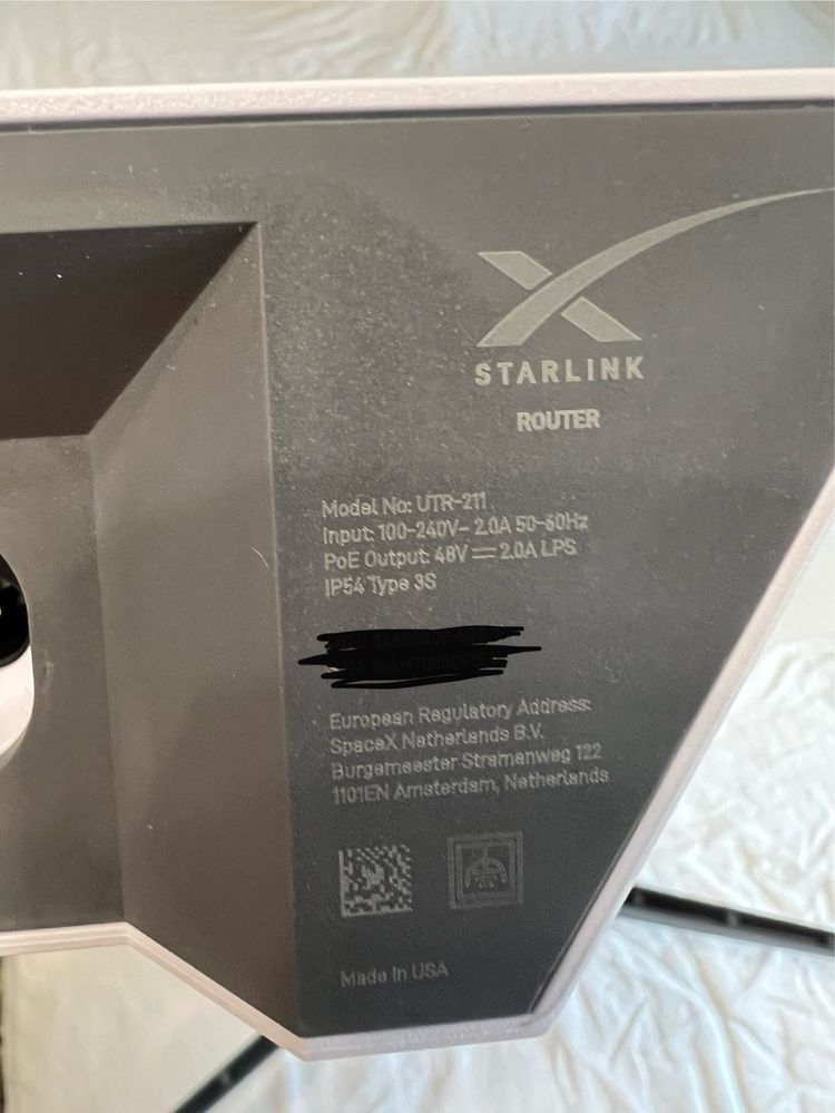 Starlink Kit V2 - без аккаунта + Ethernet adapter