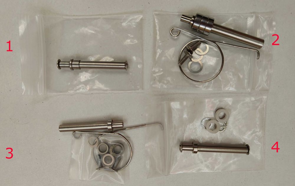 Кноби вісі для риболовних котушок Daiwa Shimano