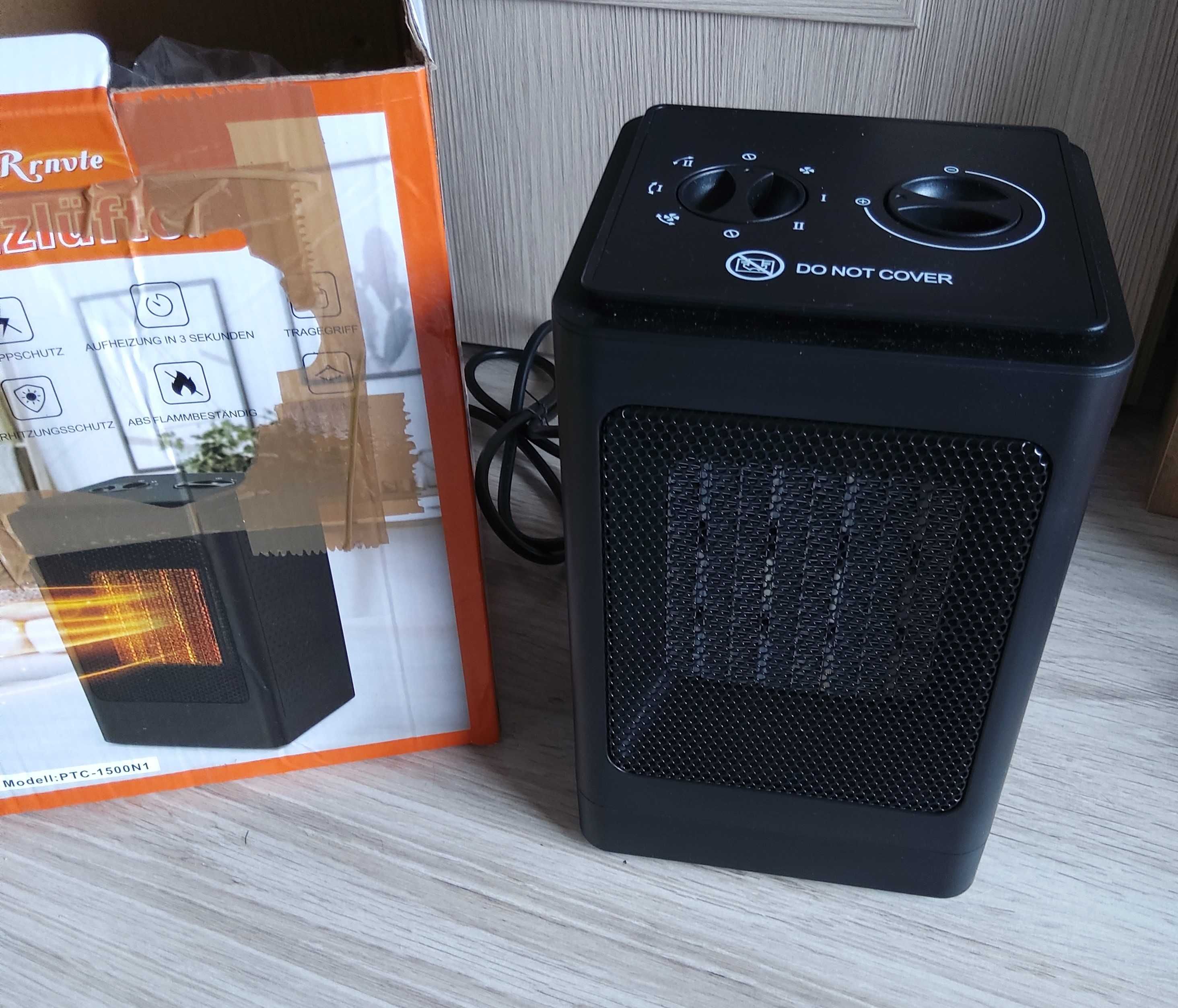 Grzejnik elektryczny nagrzewnica termowentylator PTC-1500N1