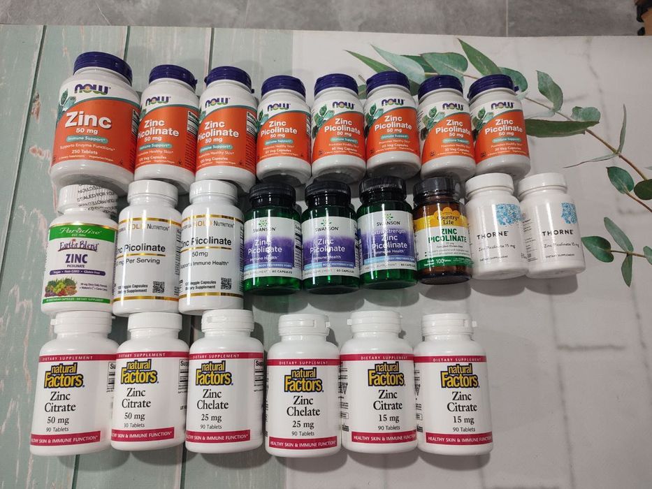 Цинк,zinc,цинк хелат,цинк цитрат ,цинк піколінат, zinc picolinat