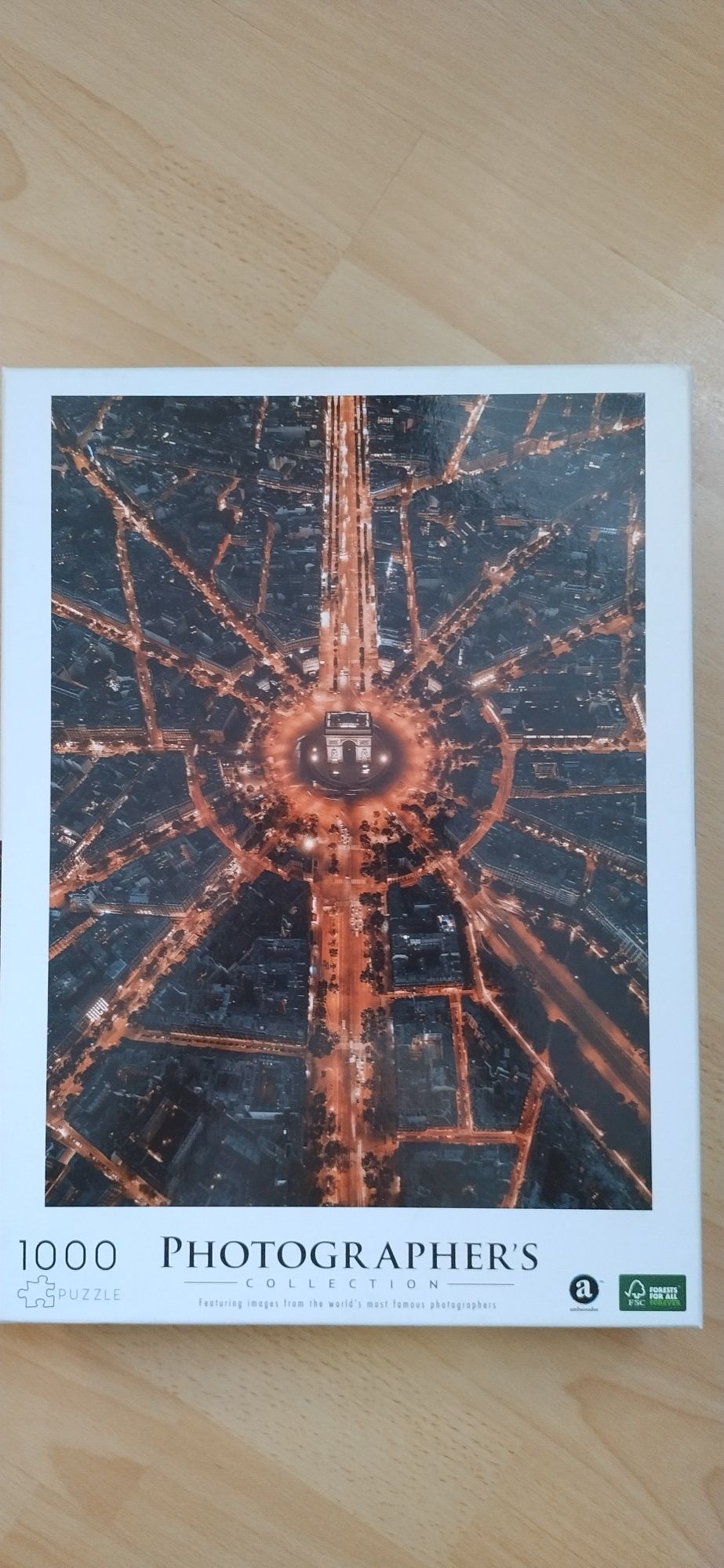 Photographer's Puzzle: Łuk Triumfalny nocą, 1000 el.