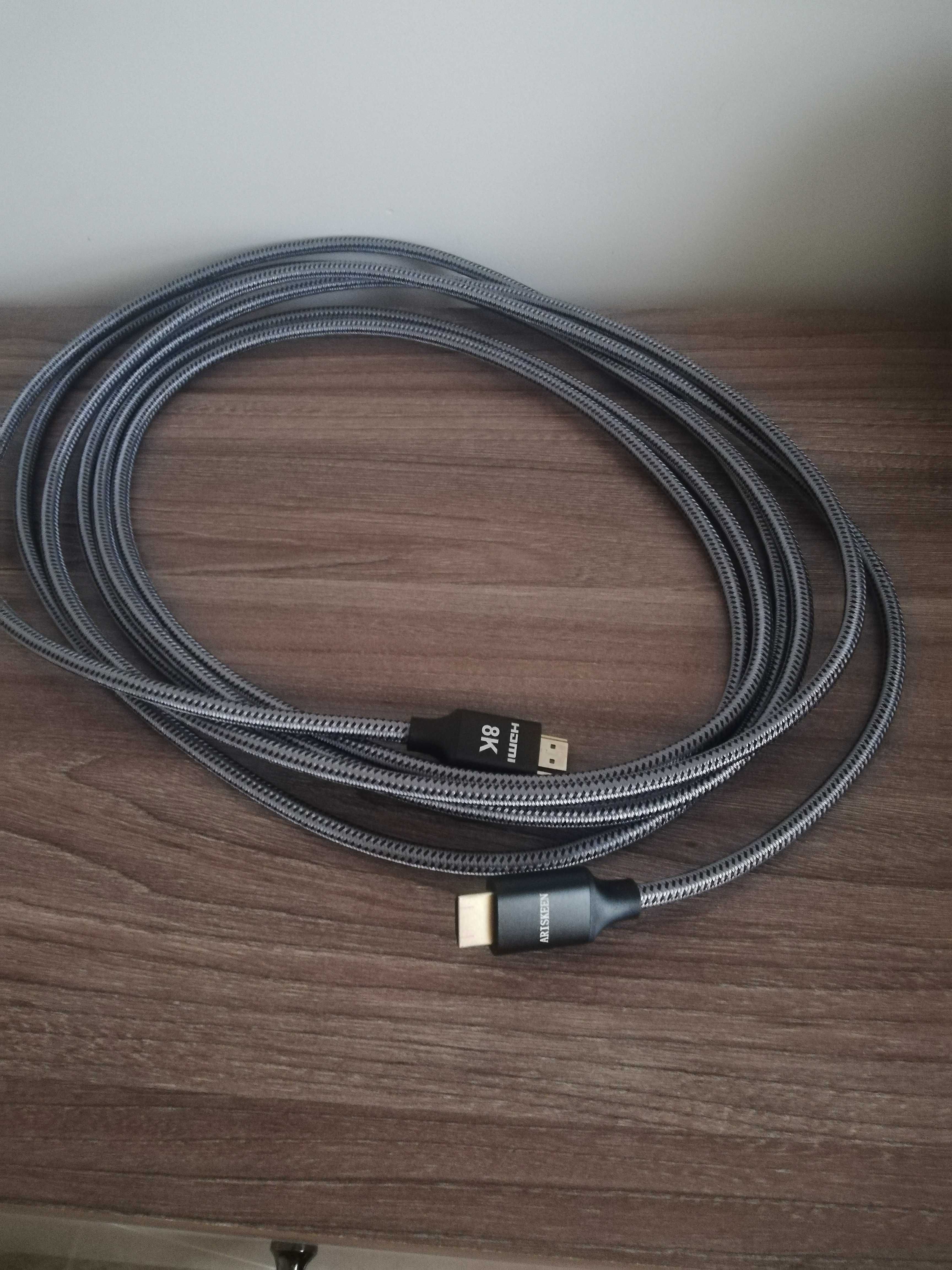 Kabel ARISKEEN 8K HDMI 2.1 5 metrów.