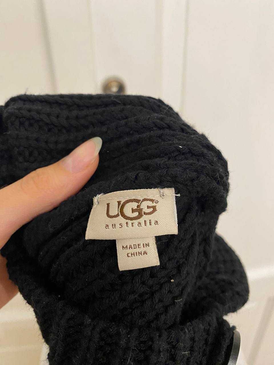 UGG czapka damska ciepła zimowa wełniana wool