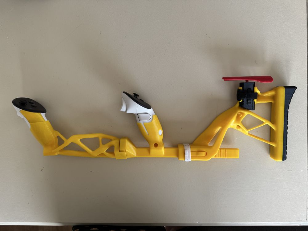 Gunstock Arma Meta Quest 3 Impressao 3d Modelo 1