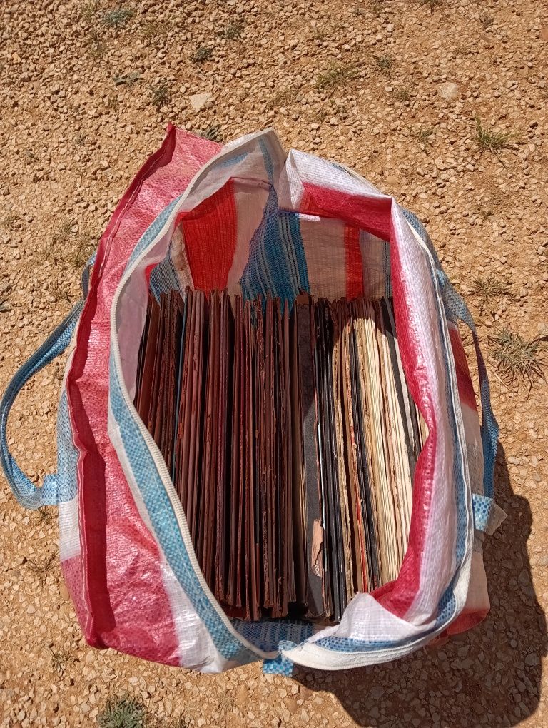 Coleção de discos de vinil música clássica e outras