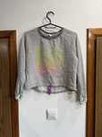 Crop top dla nastolatki oversize bluzka dla nastolatki