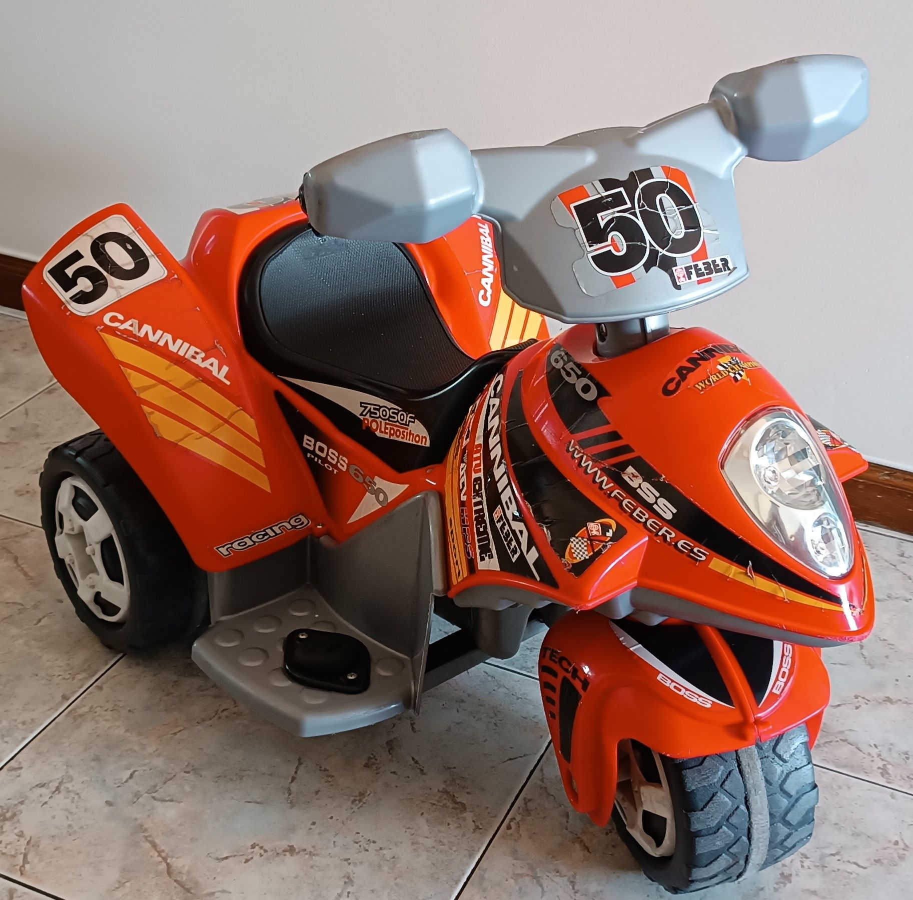 Moto 4 Elétrica para Criança.