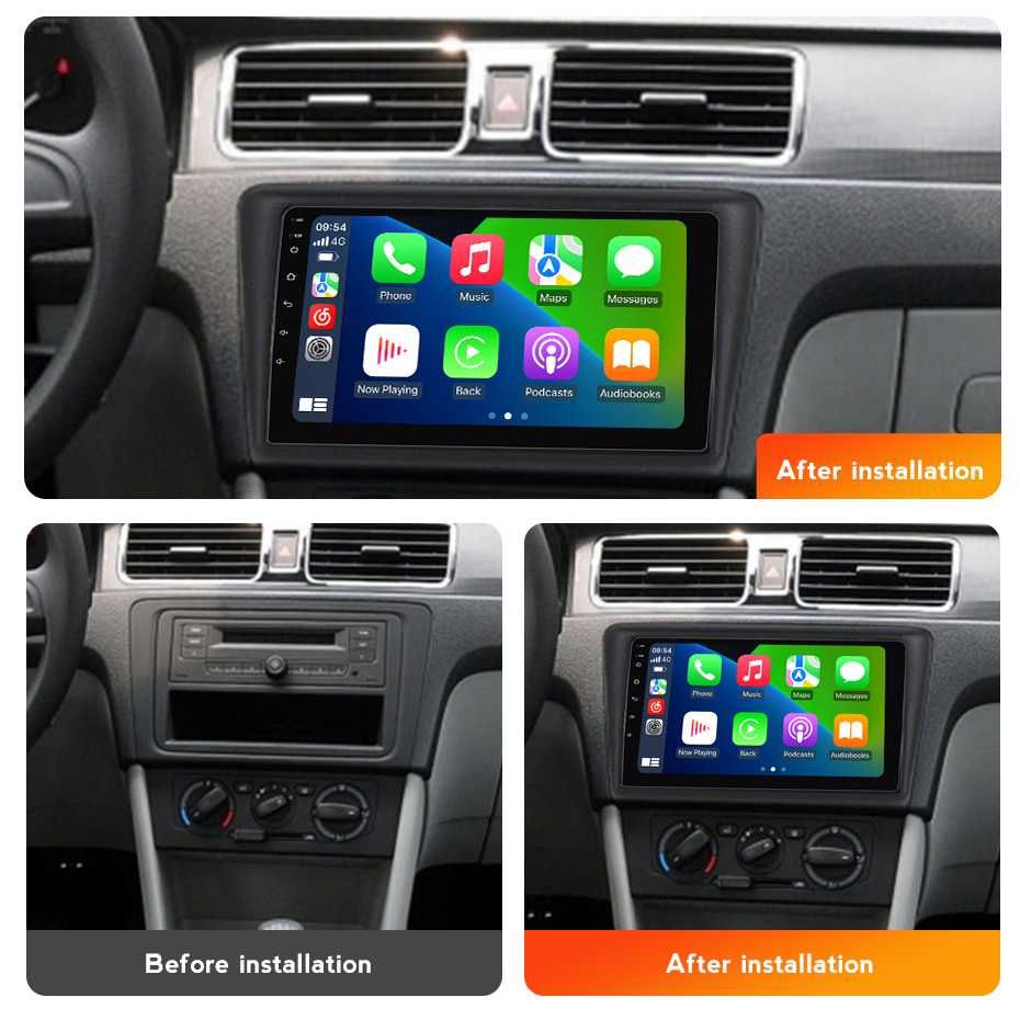 Штатна магнітола Skoda Rapid Android GPS навігація шкода рапід CarPlay