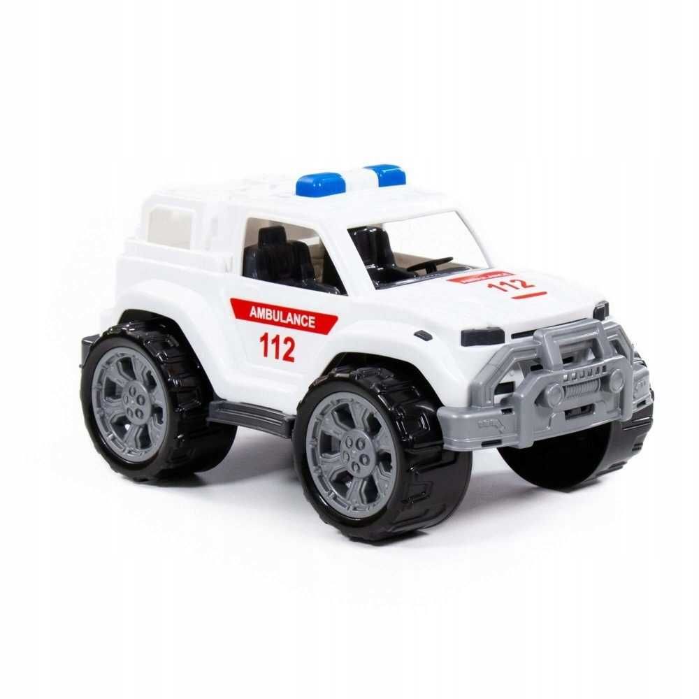 Samochód ZABAWKA Ambulans Jeep Karetka pogotowia