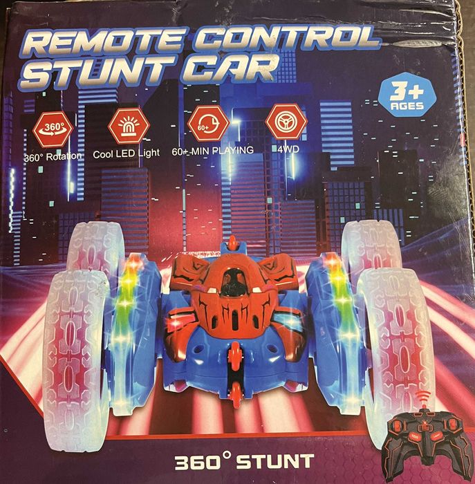 Zdalnie sterowany samochód kaskaderski Spider-MAN