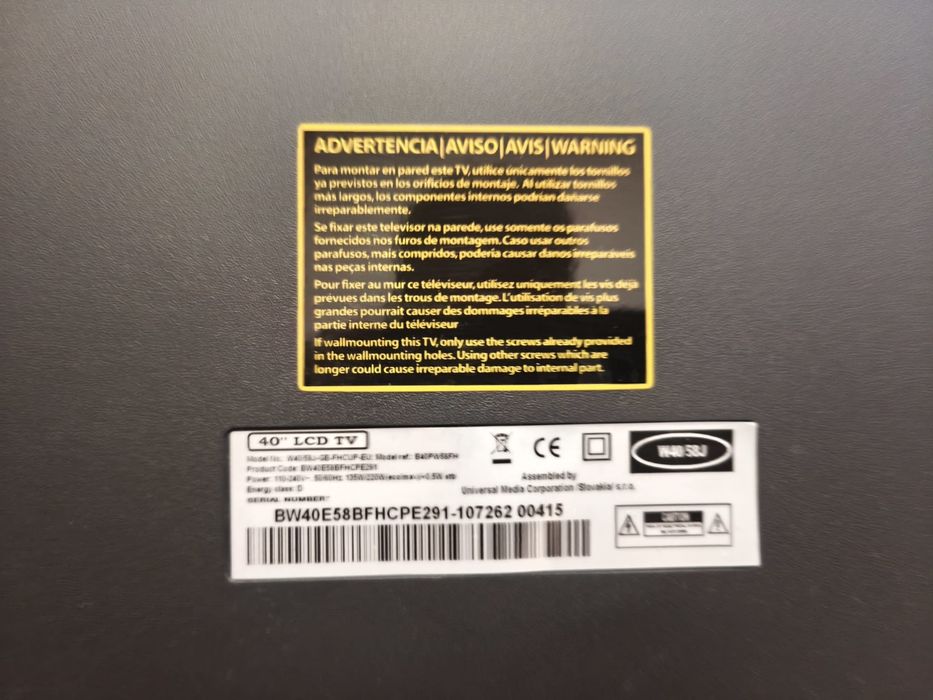 Tv Blaupunkt 40’