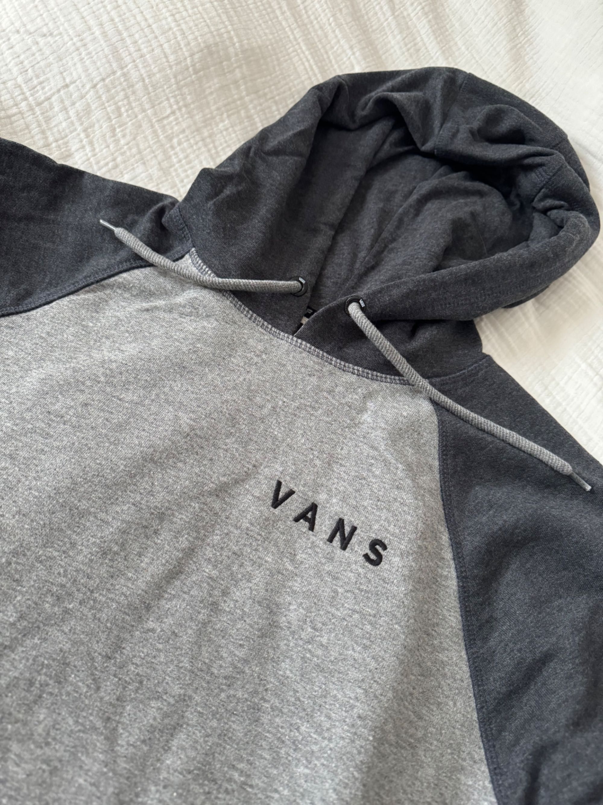 Bluza Vans szara z kapturem