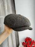 Шерстяна кепка восьмиклинка Harris Tweed 59-60 кашкет картуз хулиганка