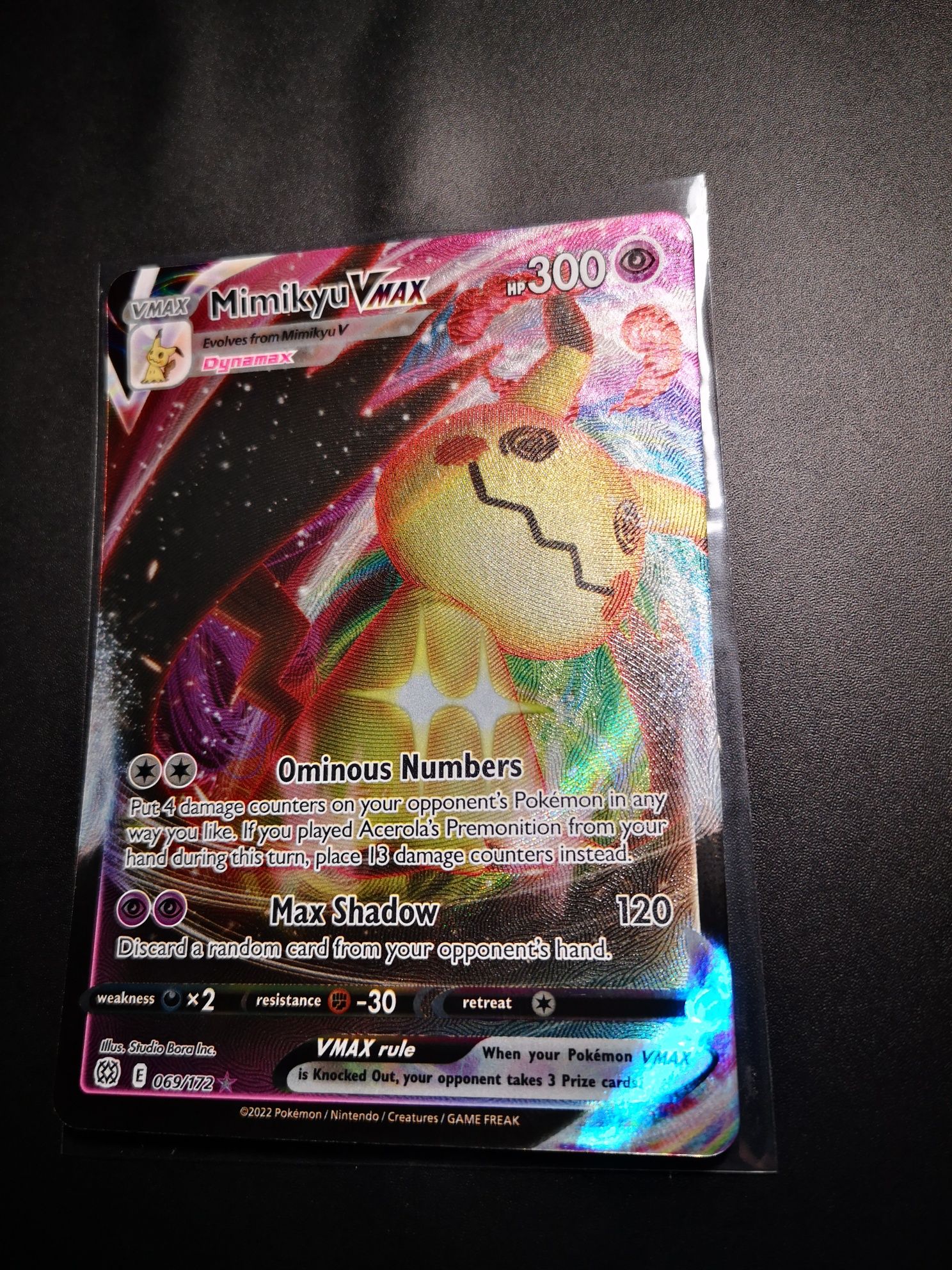 Mimikyu vmax 069/172